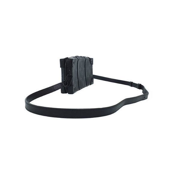 Louis Vuitton Soft Trunk Wallet Eclipse Shoulder Bag Black - Picture 2 of 9